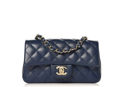 chanel mini rectangular dark navy|Chanel mini rectangular price.